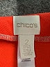 Chico's Orange Jacket Size Lg (2) - photo 6
