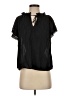 Gap Black Short Sleeve Blouse Size XS - photo 1