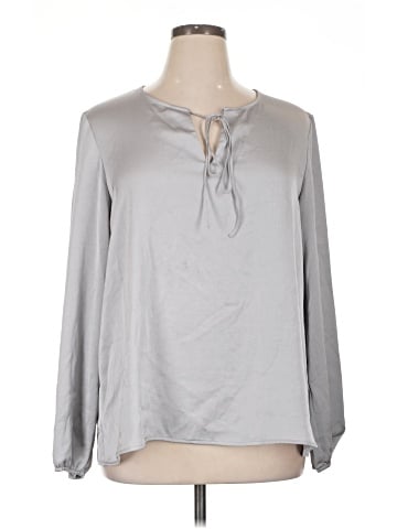 Kasper Long Sleeve Blouse (view 1)