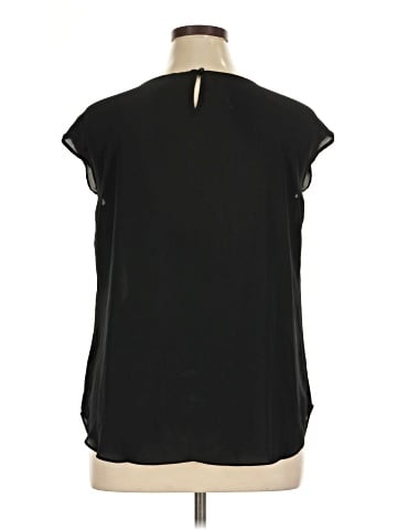 Worthington Short Sleeve Blouse (view 2)