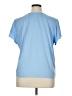 Muk Luks Blue Short Sleeve Top Size XL - photo 2