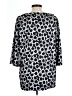 Simply Noelle Silver 3/4 Sleeve Blouse Size 12 - photo 2