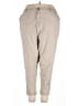 Lane Bryant Outlet Solid Tan Khakis Size 28 - photo 1
