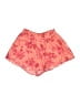Adore Me 100% Cotton Floral Orange Shorts Size M - photo 1