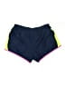 Danskin Now 100% Polyester Color Block Blue Athletic Shorts Size 12 - photo 2