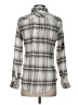 Weatherproof Plaid Gray Long Sleeve Button-Down Shirt Size S - photo 2