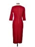 Long Tall Sally Solid Red Casual Dress Size 8 - photo 2