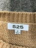 525 America Color Block Brown Pullover Sweater Size M - photo 4