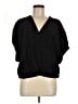 Ann Taylor Factory Black Short Sleeve Blouse Size M - photo 1