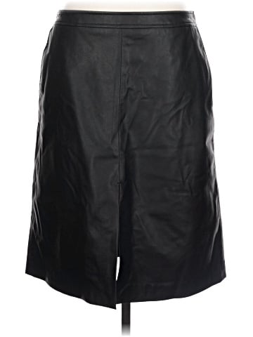 H&M Faux Leather Skirt (view 1)