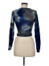 Eye Candy Blue Long Sleeve Top Size M - photo 2