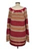 Free People Stripes Multi Color Red Pullover Sweater Size M - photo 2