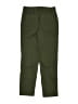 Uniqlo Solid Green Khakis Size 130 cm / US 8 - photo 2