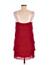 Shein 100% Polyester Red Cocktail Dress Size 8 - 10 - photo 2