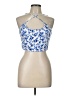 Honey Punch 100% Rayon Blue Sleeveless Blouse Size L - photo 1