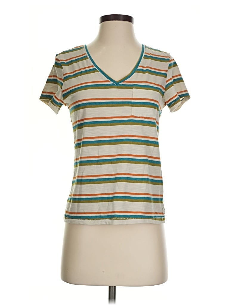 Pre-owned Toad And Co Short Sleeve T-shirt In Tan