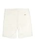 MICHAEL Michael Kors Solid Ivory Denim Shorts Size 10 - photo 2