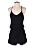 Double Zero Solid Black Romper Size S - photo 1
