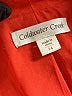 Coldwater Creek Graphic Orange Jacket Size 14 - photo 6