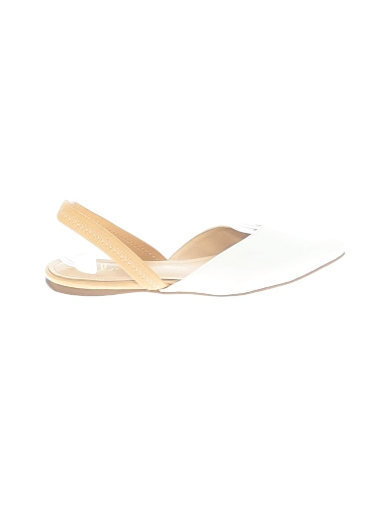 Pre-owned Lulus Flats In Ivory