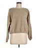 Ann Taylor LOFT 100% Polyester Solid Tan Pullover Sweater Size M - photo 1