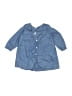 Jacadi Blue 3/4 Sleeve Button-Down Shirt 9-12 MO / 12 MO - photo 1