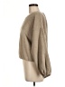 Ann Taylor LOFT 100% Polyester Solid Tan Pullover Sweater Size M - photo 5