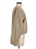 Ann Taylor LOFT 100% Polyester Solid Tan Pullover Sweater Size M - photo 4