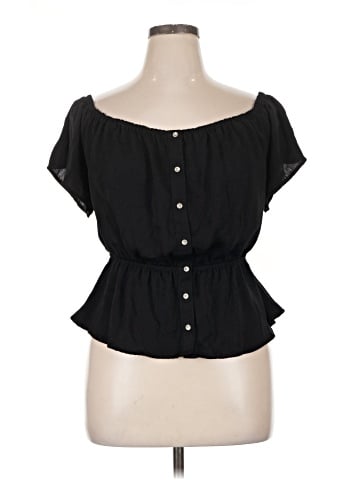 Guess Short Sleeve Blouse (view 1)