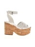 Sigerson Morrison White Wedges Size 7 - photo 1