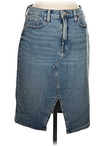 Banana Republic Factory Store Denim Skirt (view 1)