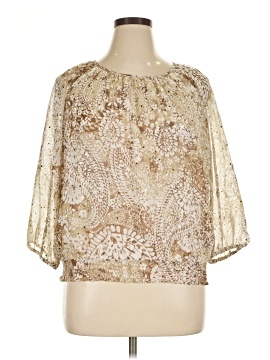 Cathy Daniels 3/4 Sleeve Blouse