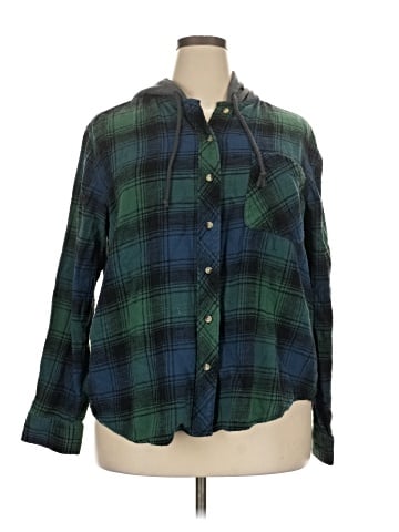 Arizona Jean Company Long Sleeve Button-Down Shirt (view 1)