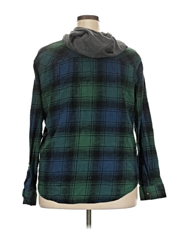 Arizona Jean Company Long Sleeve Button-Down Shirt (view 2)