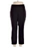 dalia Solid Black Active Pants Size 16 - photo 1