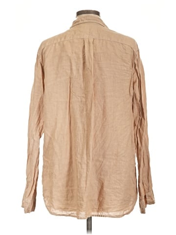 Velvet Long Sleeve Button-Down Shirt (view 2)