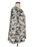 Rose + Olive 100% Polyester Floral Gray 3/4 Sleeve Blouse Size 1X - photo 4