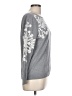 Market and Spruce Floral Gray Pullover Sweater Size L - photo 4