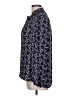 Daniel Rainn Paisley Blue Long Sleeve Blouse Size L - photo 5