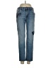 Gap Paisley Blue Jeans Size 27 waist - photo 1