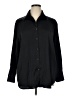 Uniqlo 100% Polyester Solid Black 3/4 Sleeve Blouse Size XL - photo 1