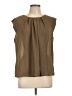 Meraki 100% Polyester Brown Sleeveless Blouse Size XL - photo 1
