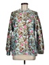 Cynthia Rowley Floral Teal Pullover Sweater Size M - photo 1