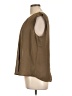 Meraki 100% Polyester Brown Sleeveless Blouse Size XL - photo 5
