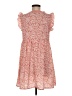 Shein 100% Polyester Paisley Orange Casual Dress Size 6 - photo 2
