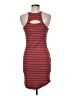 Mudd Stripes Burgundy Casual Dress Size M - photo 2
