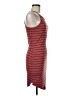 Mudd Stripes Burgundy Casual Dress Size M - photo 4