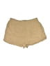 Japna 100% Rayon Solid Tan Khaki Shorts Size L - photo 1