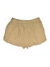 Japna 100% Rayon Solid Tan Khaki Shorts Size L - photo 2