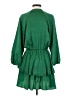 Zara 100% Polyester Green Cocktail Dress Size XS - photo 2